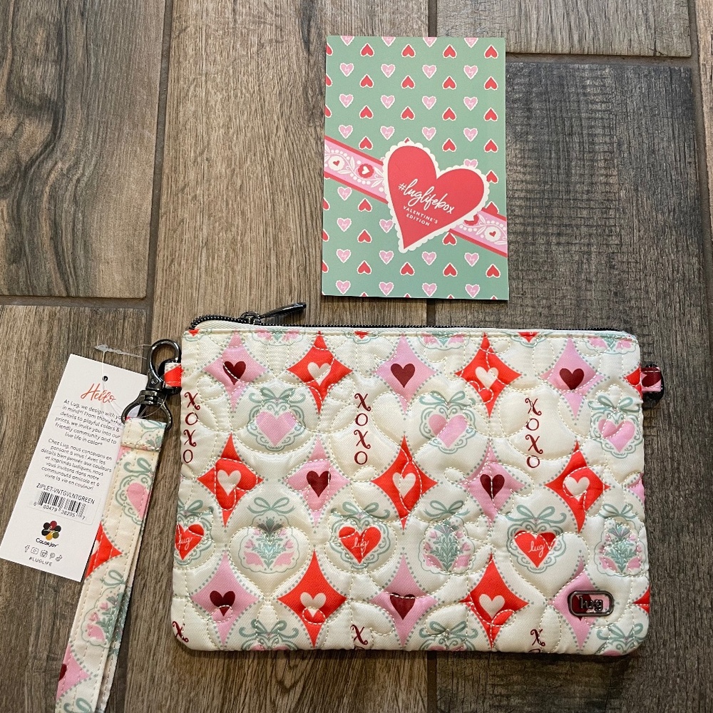 Lug Ziplet Vintage Valentine Green
